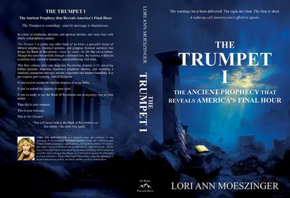 Full cover of “The Trumpet I: The Ancient Prophecy that Reveals America’s Final Hour” featuring the title and author.